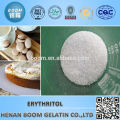 Food grade granulated erythritol